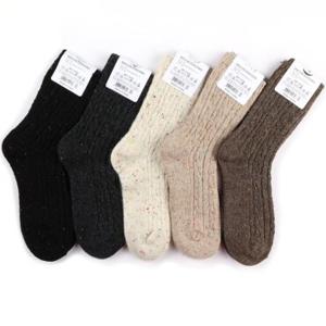 언니네 겨울양말 국산 니트 꽈베기넵사 두꺼운 여성 따뜻한양말 울양말