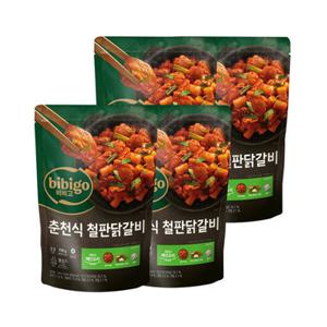 비비고 춘천식 철판 닭갈비 700g x4개