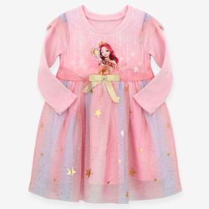 [프리미에팜]시크릿쥬쥬 여아 윙크 9부 레이스 원피스