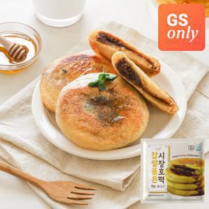 [미식배송]100%수제, 시장반죽 그대로 찹쌀호떡 80g, 10개입(개별포장)