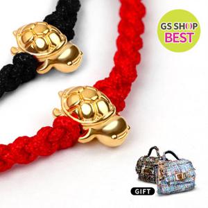 *12월 특가* 24K 순금 거북이 수호 끈 매듭 팔찌 2컬러 택1 BG-1142