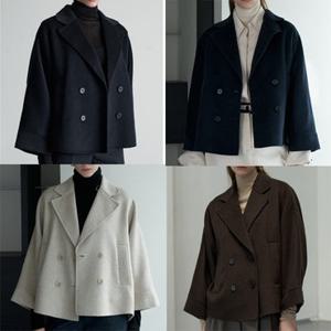 [에프엔] F.N 코지핏 핸드메이드 하프코트 G244