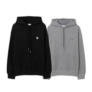 메종키츠네 그레이폭스 후드티