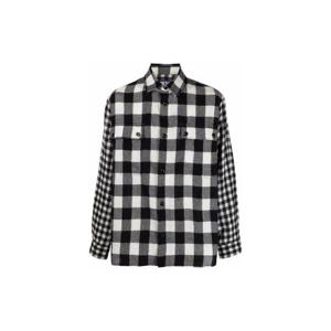 25 FW 디젤 체크 플란넬 울 셔츠 A030110SDAD TP447320977