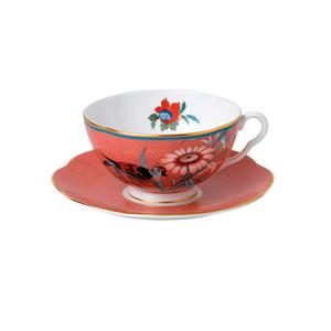 [웨지우드]피오니아 블러쉬 홍차잔 1인조 (코랄)