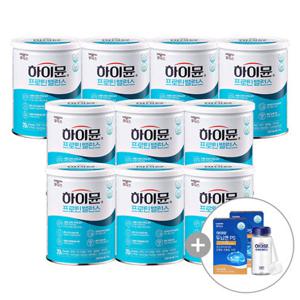 일동후디스 NEW 하이뮨 프로틴 밸런스 304g 10캔 (전용스푼+보틀)