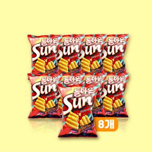 오리온 태양의맛 썬 핫스파이시 64g x8개 /썬칩
