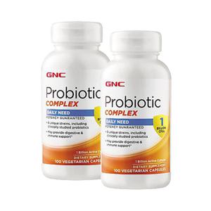 [지앤씨] 프로바이오틱스 콤플렉스 10억유산균 100캡슐 x2