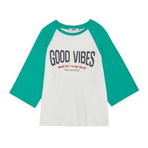 잠뱅이] 여성)  간물 7부 소매 라글란 티셔츠 AM2WTS453-GR