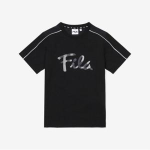 [휠라키즈] 빅로고 기능성 티셔츠 (FK2RSF2501X_BLK)