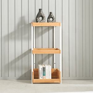 테론 엘다 원목 3단 선반장 400 (무배)