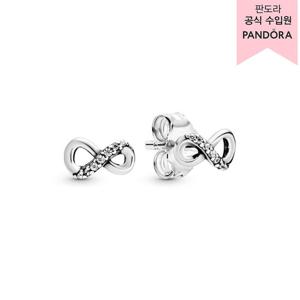 [판도라(주얼리)][백화점 보증서 제공]스파클링 인피니티 스터드 이어링_298820C01_C