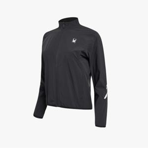 [스파이더] 여성 트레이닝 라이트 우븐 셋업 집업 SPIPCNJK251WBLK