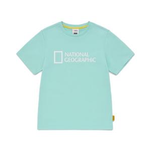 내셔널지오그래픽 키즈 K245UTS920 네오디 빅로고 반팔 MINT