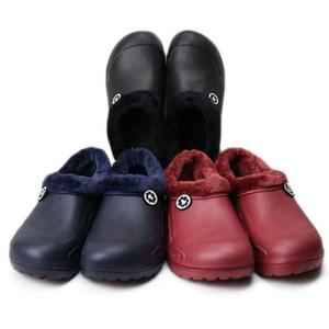 주방작업화 다용도 방한화 택1 겨울 털실내화 주방 시장 작업화