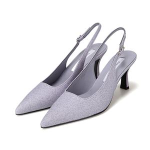 [바바라(슈즈)]글리터스틸레토슬링백BBH203 PR