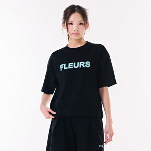 여성 쿨링 코튼 절개 반팔 티셔츠-DBRG5877D03