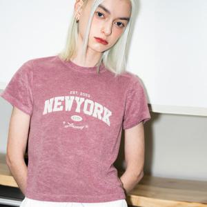 WOMAN 뉴욕 테리 반팔티 [PINK] / WBD2L51541