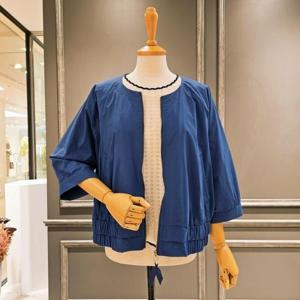 [아니베에프]  A44WJP500_밑단 주름 루즈핏 점퍼