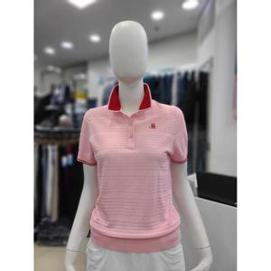 BTR골프 세이브존06 여성 봄 여름 반팔 니트 티셔츠 데이지 BVW52J76W