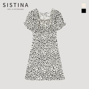 [SISTINA] 인기 플로럴 러플 미니 원피스_AWWOPO21260