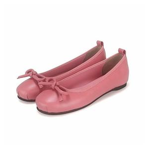 바바라 볼륨 리본 러블리 플랫슈즈 BBG502-PK