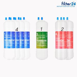 LG WCD74UH1R 정수기필터 호환 1년세트 [6인치 4-1-2]