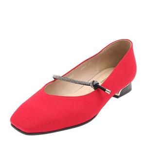 여성 메리제인 펌프스 구두 (굽 2CM) 822402_W-085 레드