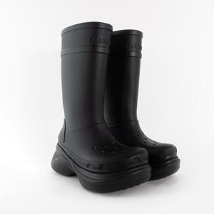 발렌시아가 블랙 크록스 레인 부츠 677384W1S8E1000