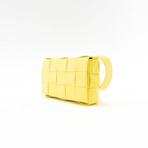 보테가베네타 스몰 카세트백 YELLOW 730848VMAY17421
