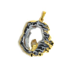 아게이트 토르마린 실버펜던트