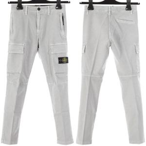 스톤아일랜드 키즈 와펜 빈티지 워싱 카고 팬츠 771630315 V0164