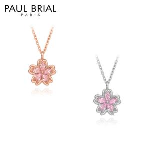 폴브리알 쁘띠 체리블라썸 목걸이 PUBN0292_WG