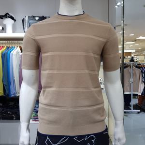 [루이까스텔]남성양두조직민자조합라운드스웨터/7MDSW402M