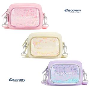 [디스커버리키즈] DKCR1304N 여아 글리터 카메라백