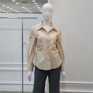 [미니멈]카라넥 크리스셔링라인 셔츠블라우스(MWCAWB8190BE1)_IC