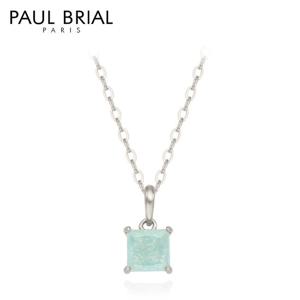 폴브리알 [SILVER] PJSN0191 아이스큐빅 목걸이