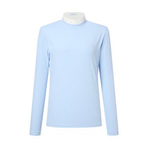 헤지스 골프 여성 24FW 가격인하블루 여성 컬러배색 베이스레이어 HWTS4C615B1