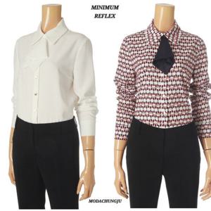 [미니멈]MD 카라넥 타이 블라우스  MD MMYCGWB7100_CJ