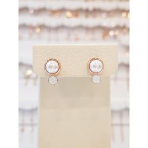 볼라레 세이브존01 크리스탈 쁘띠 볼드 은침 귀걸이 LE684