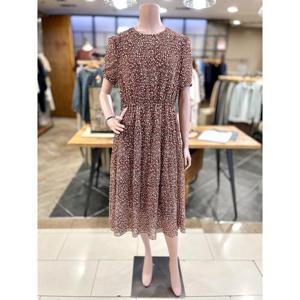 올앤선드리 세이브존01 하프 슬리브 프린트 원피스 A4F7O613