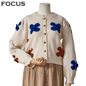 [포커스]  입체플라워가디건(FF3I7KC0123)