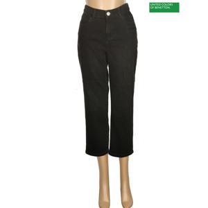 베네통 우주 와펜 배기 데님팬츠 BADPA7461_BB