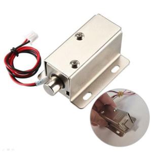 DC12V 도어락 잠금장치 푸쉬풀타입 전자 솔레노이드 0