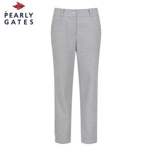 [파리게이츠] 파리게이츠 여성 배색 로고 백 밴딩 팬츠 522D4PT983_GY