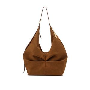 [질스튜어트] 카멜 소프트 스웨이드무드 셔링 라지 숄더백 JABA4F259