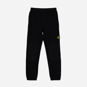 스톤아일랜드 와펜 무릎 패치 키즈 조거 팬츠 BLACK 751660846 V0777