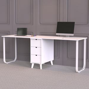 아담 2000 트윈 서랍 책상