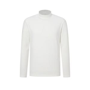 헤지스 골프 24FW 가격인하화이트 남성 자카드 하이넥 베이스 레이어 HUTS4D751OW