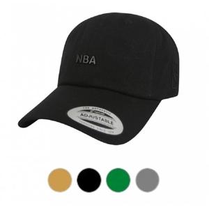 [NBA]N255AP241P GR 남여공용 인베잉 메탈 로고 롱챙 볼캡 모자